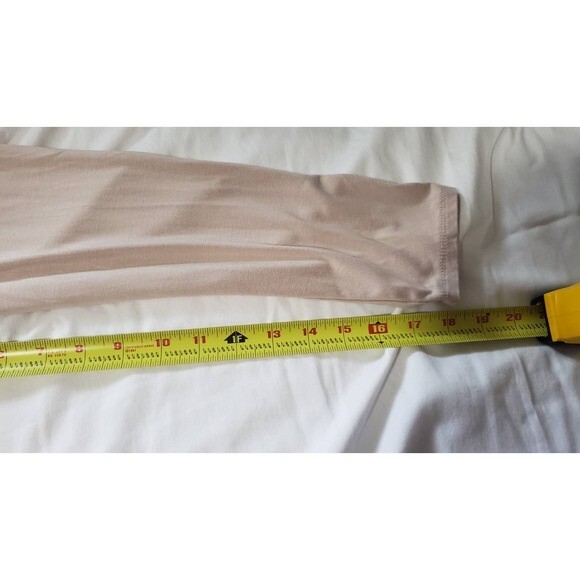 LOGO by Lori Goldstein Rayon 230 Long Sleeve Top w/ Handkerchief Hem - Large - Picture 6 of 9